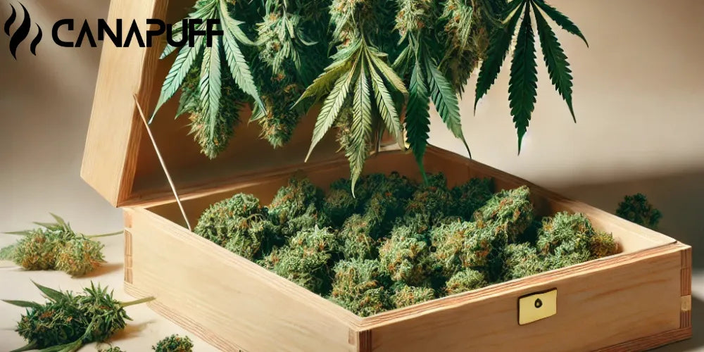 Cannabis drogen in een doos: Een gids voor perfect curen-Canapuff