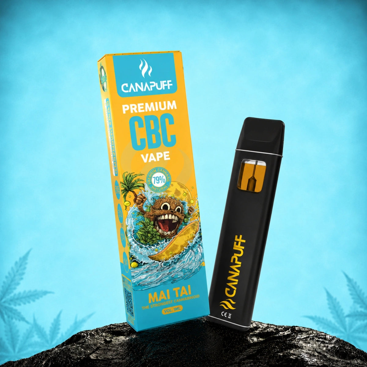 Canapuff CBC Vape Mai Tai 79% 1ml wegwerppen