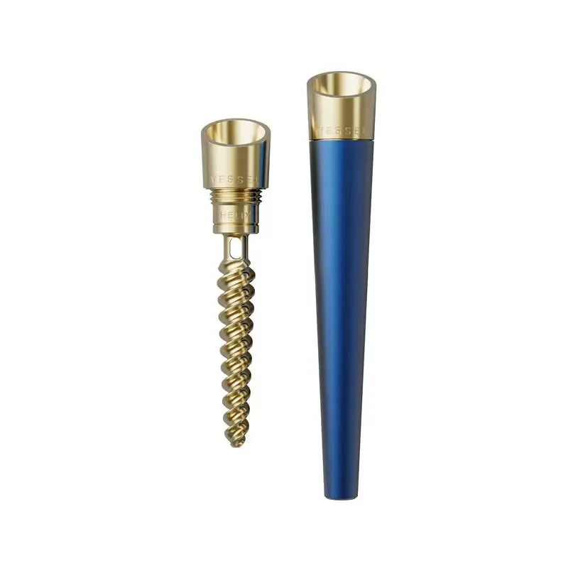Vessel Pen met Helix mondstuk in blauw