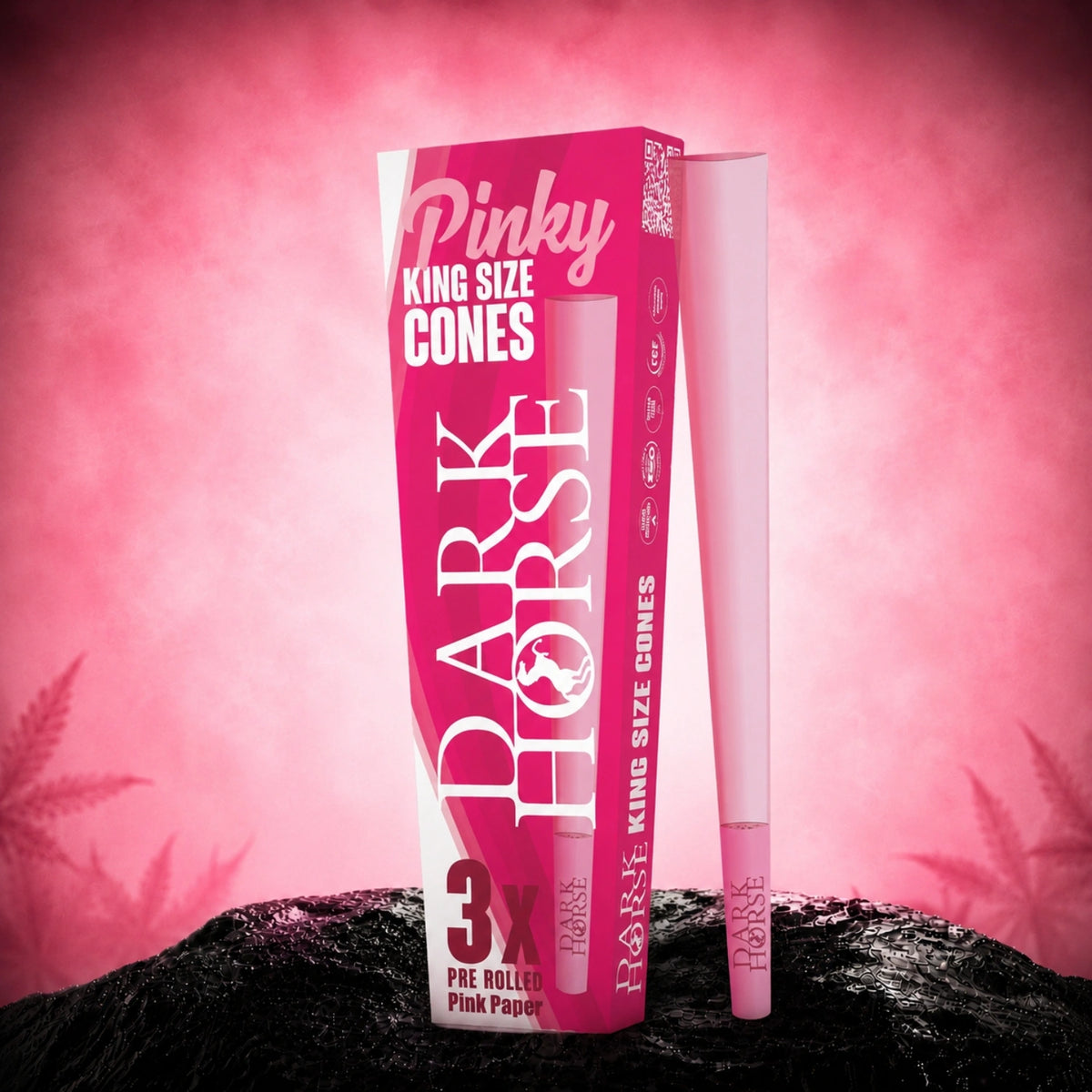 Cones Dark Horse Pinky – voorgerolde cones