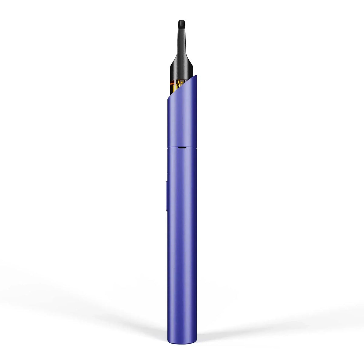 Paarse vaporizer Pen met uniek design en mondstuk