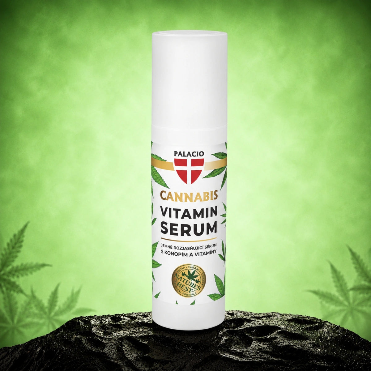 Hennep vitamineserum, 50ml - Palacio – huidverzorgingsproduct