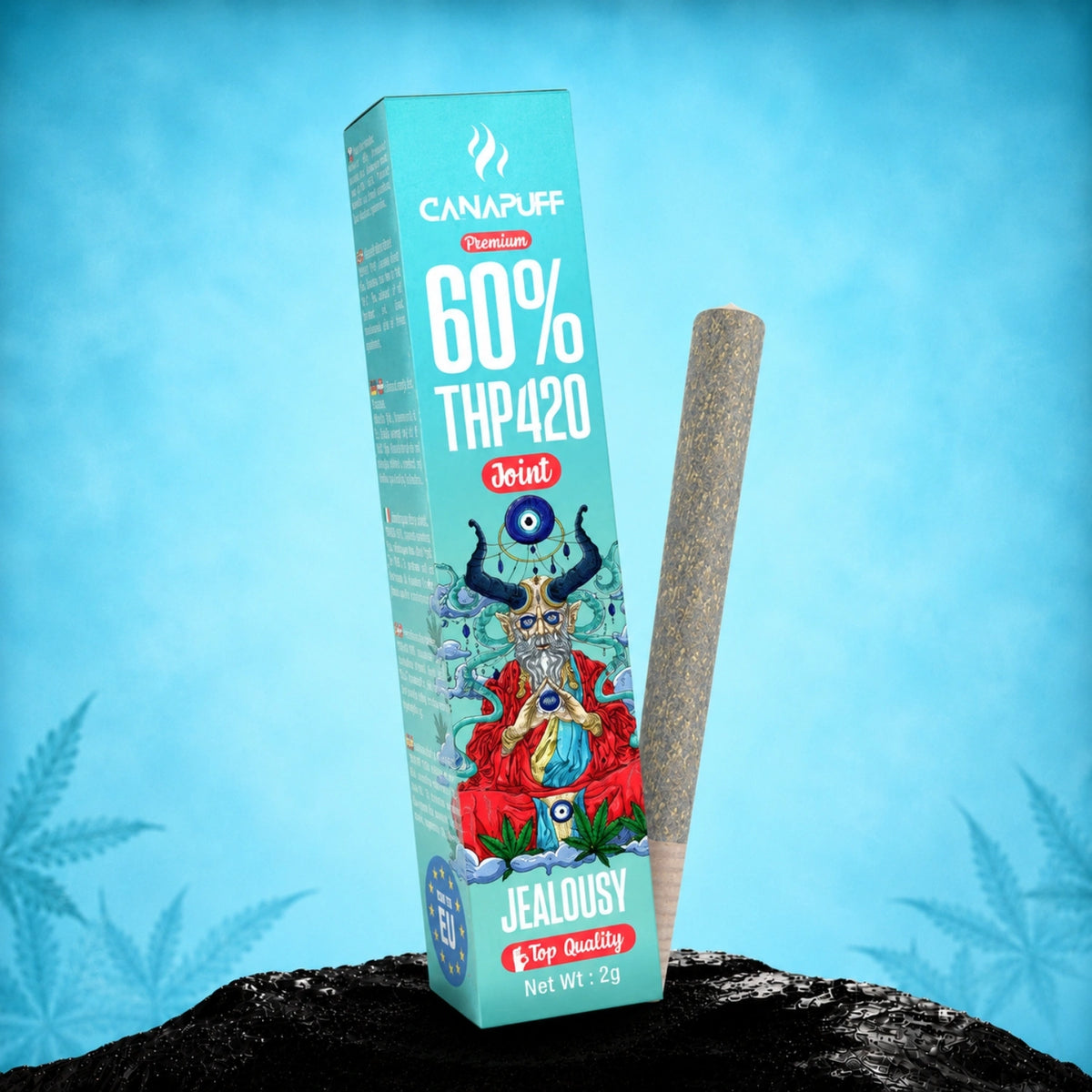 Canapuff THP420 Joint Jealousy 60%, 2g enkele joint
