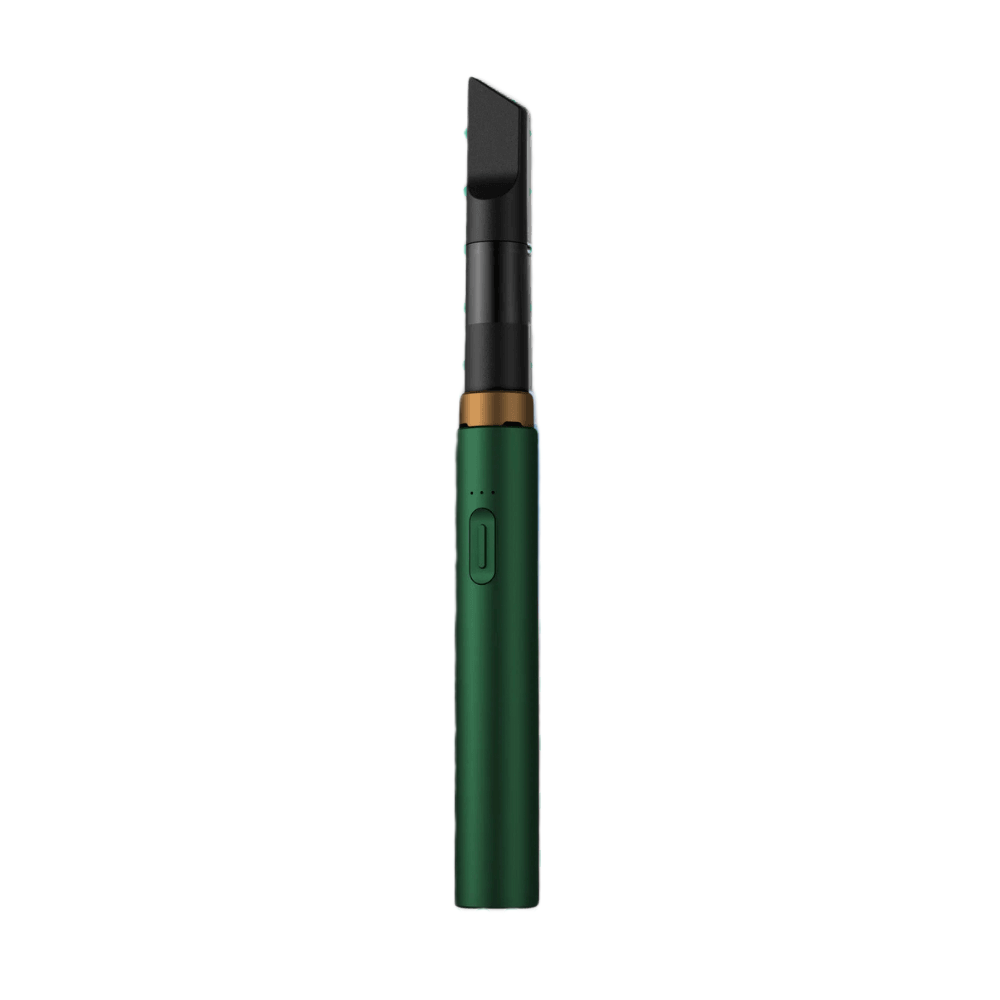 Vessel Core vape-batterij in smaragdgroen met zwart mondstuk