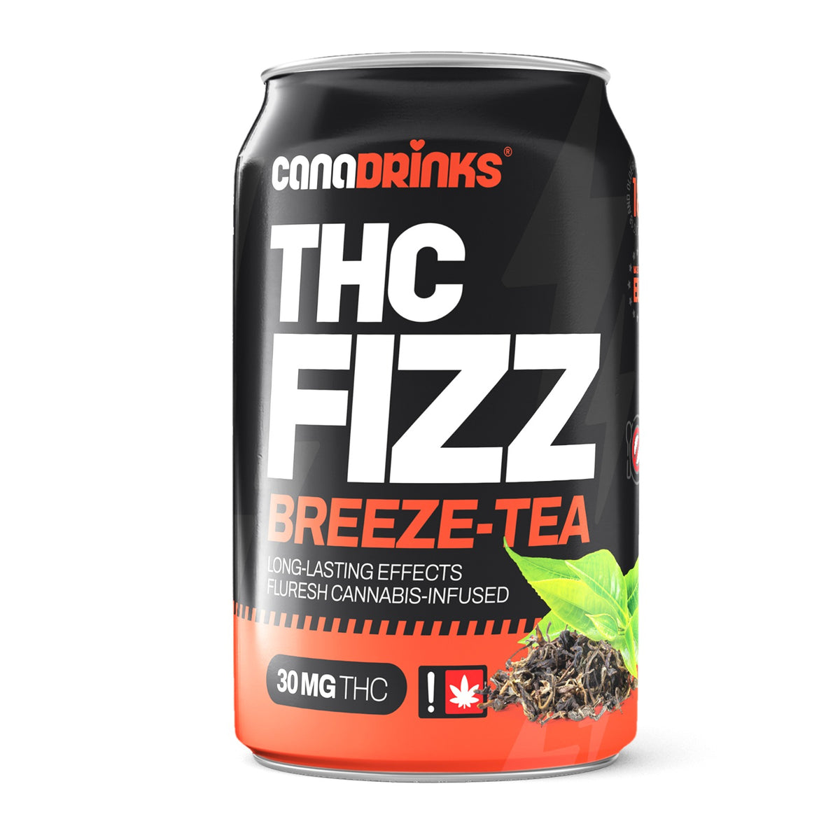 THC Fizz Breeze-thee 30 mg/THC-Canapuff
