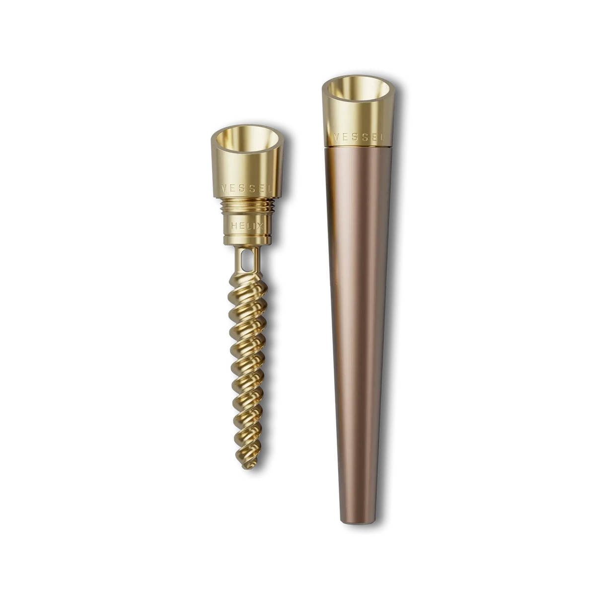 Vessel Pen met Helix mondstuk in roségoud