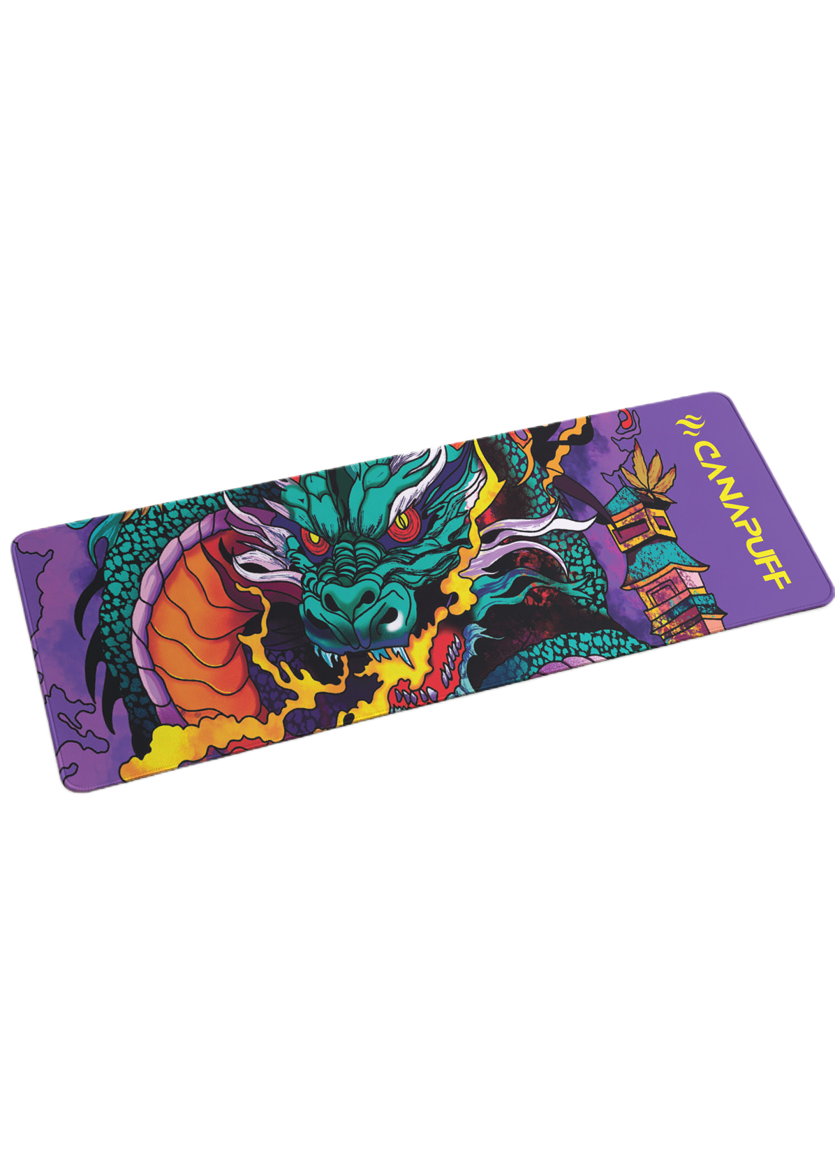 Canapuff Mouse Pad Extreme Dragon met levendige drakenillustratie