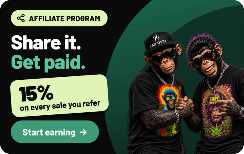 Affiliate program: Share it. Get paid. 15% on every sale you refer. Start earning