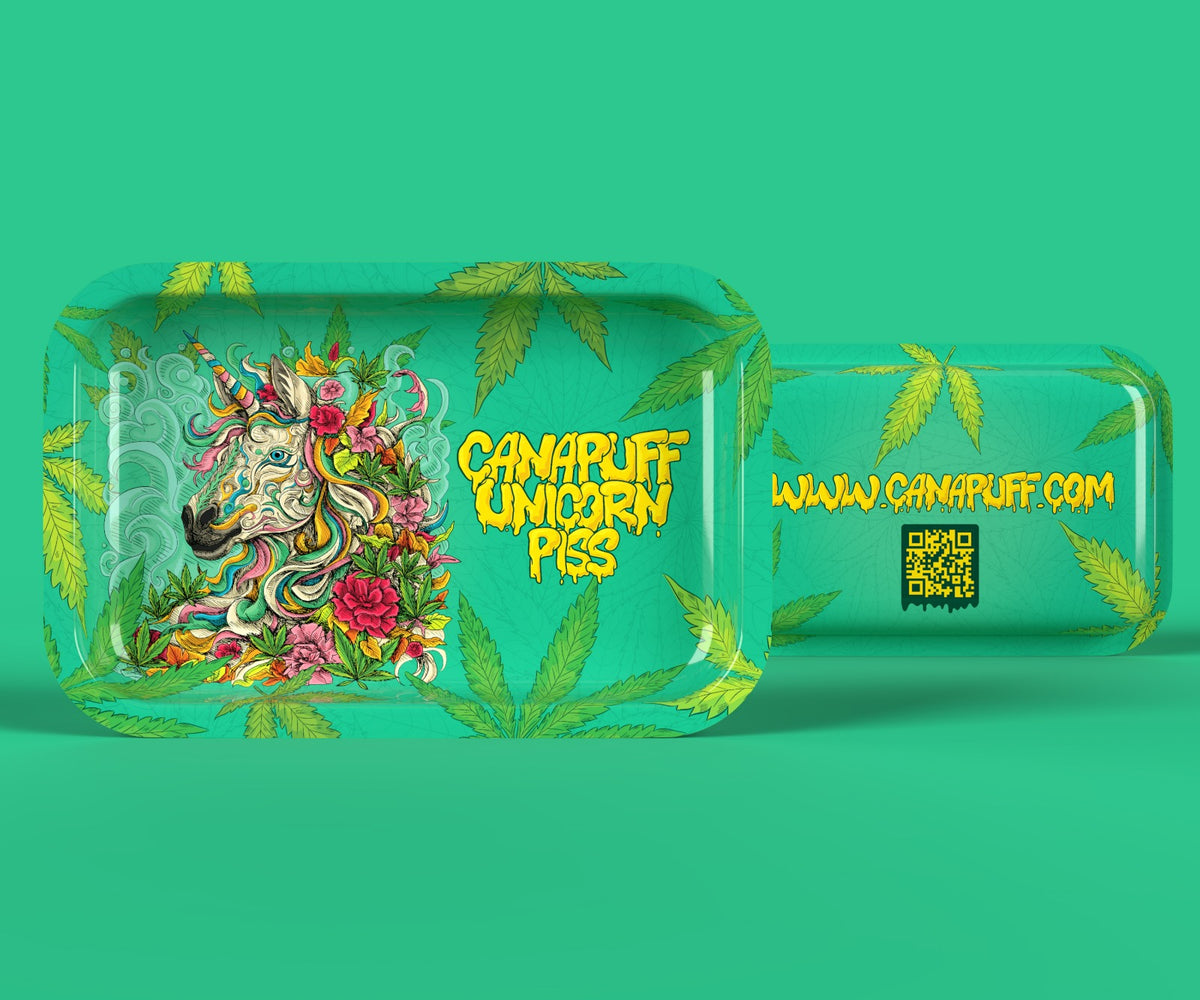 Canapuff Unicorn Piss rolling tray, extra groot