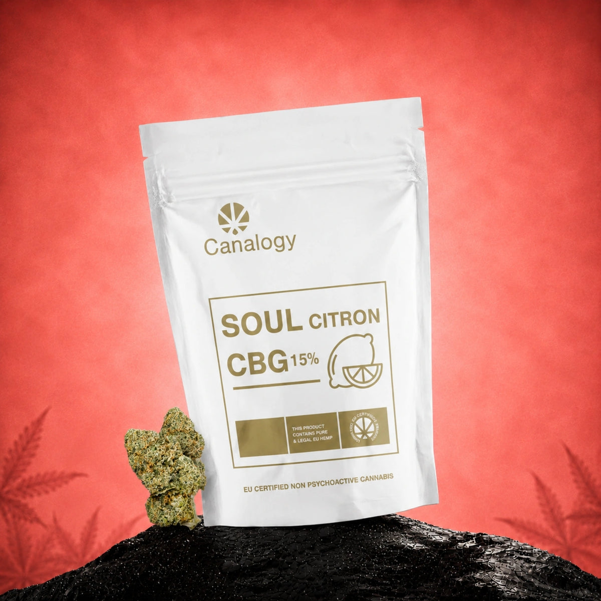 Canalogy Soul Citron CBG Bloemen 15% zakje