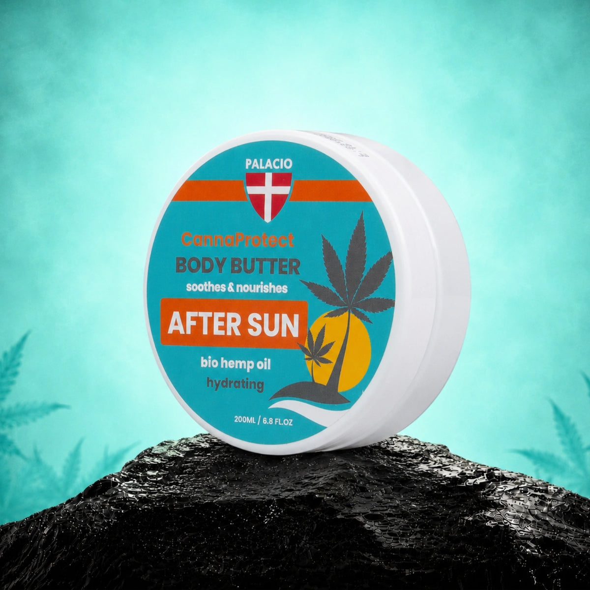 CannaProtect - aftersun body butter met hennep, 200ml - Palacio – body butter
