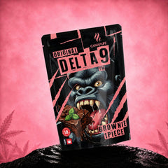 Canapuff Original Delta 9 brownie, Delta-9 THC uit hennep, 1 stuk