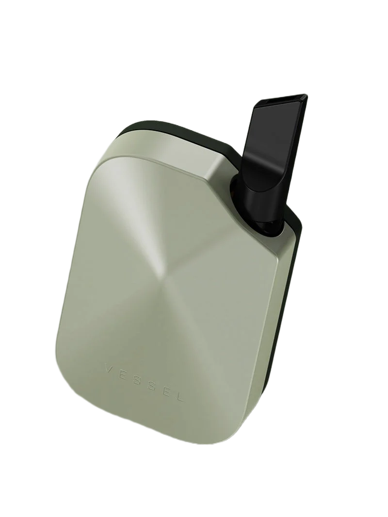 Canapuff Vessel Compass Rise Sage vape-apparaat met oplaaddock