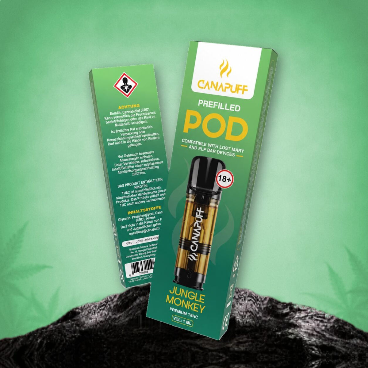 T8HC POD Jungle Monkey 1ml