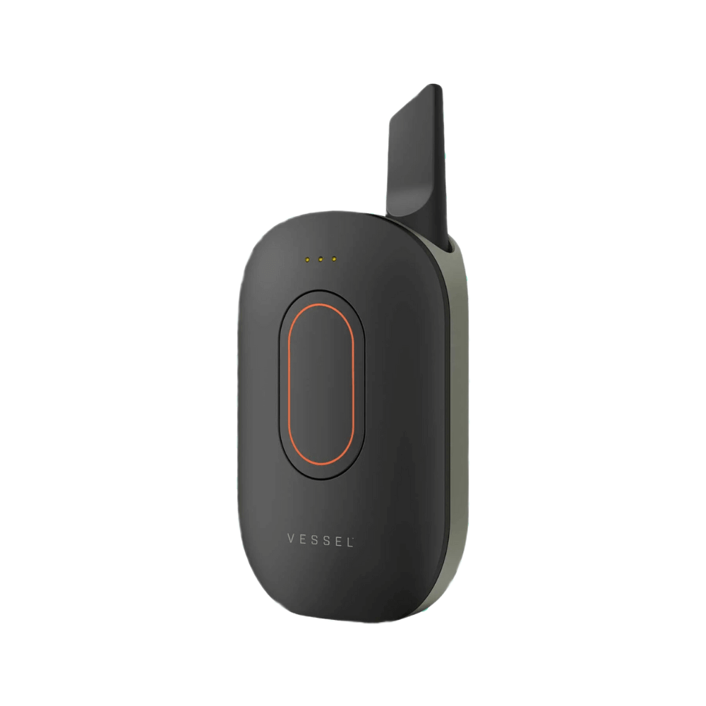 Vessel Compass vape-apparaat in kleurvariant Yosemite met knopdisplay