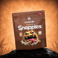 Canapuff Delta 9 Snappies zakje met cookiesnacks met Delta-9 THC uit hennep