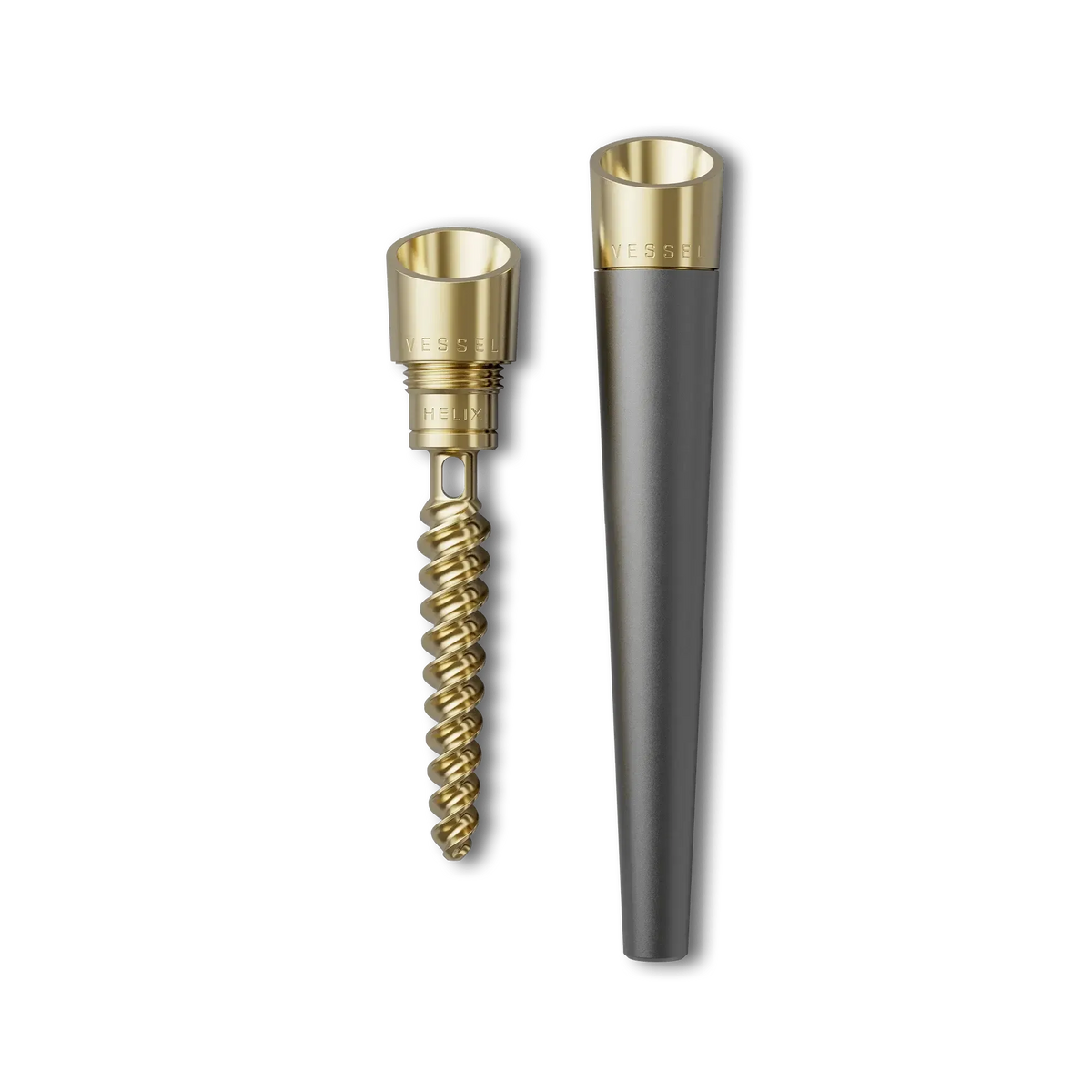 Vessel Pen zwart en goud ontwerp