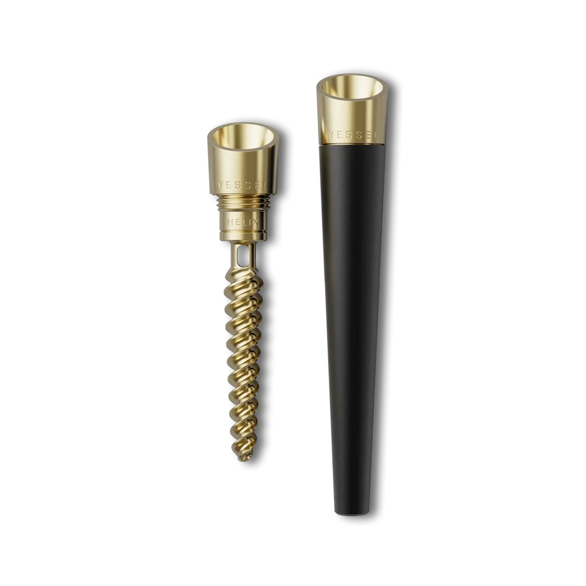 Vessel Pen met Helix mondstuk in zwart