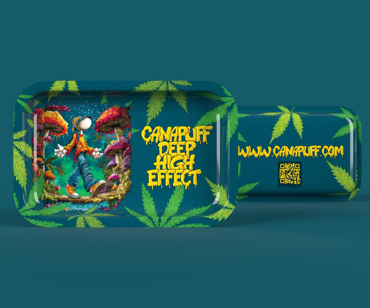Canapuff Deep High Effect rolling tray, grote maat