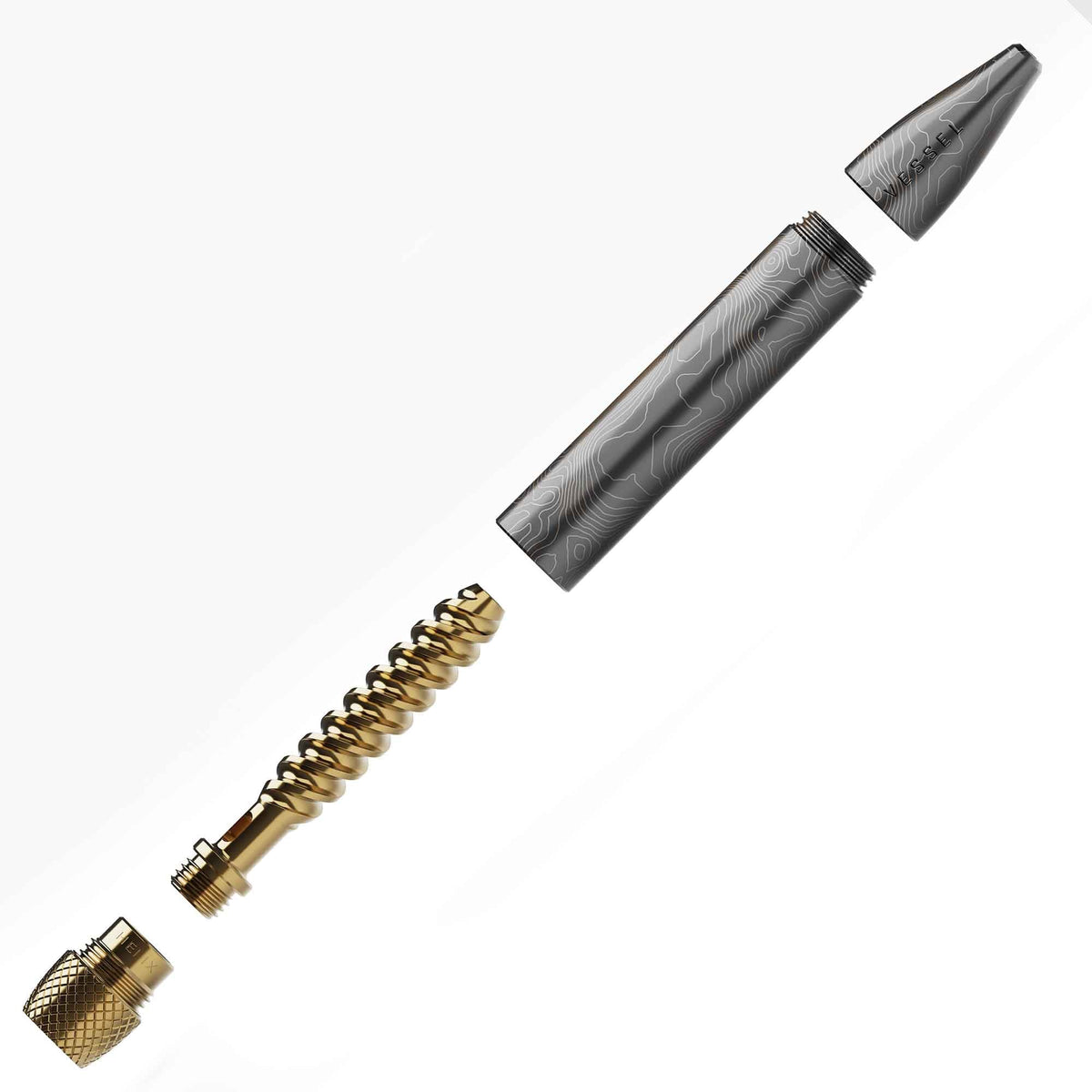 Vessel Pen onderdelen gedemonteerd