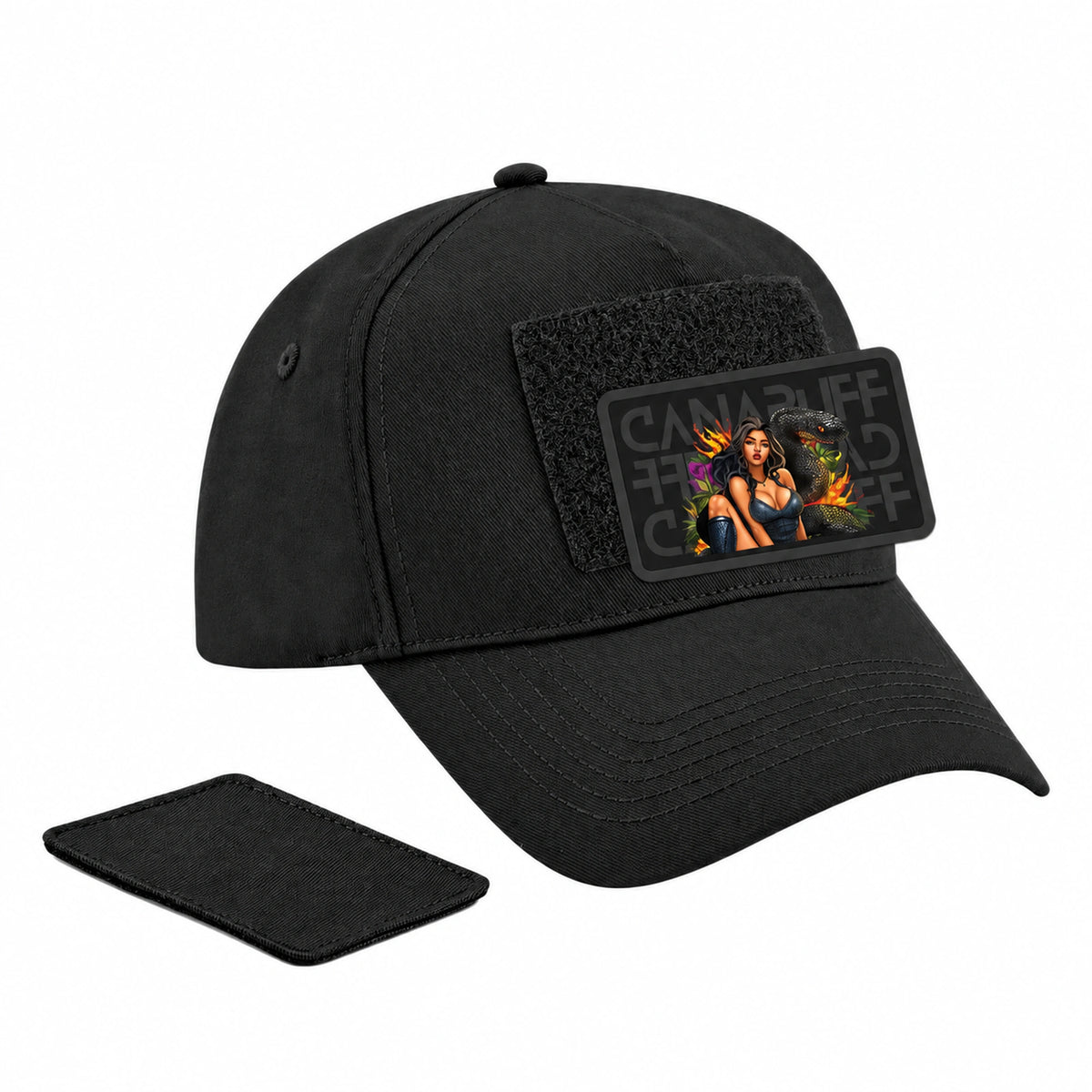 Canapuff Cap – Black Mamba – Black