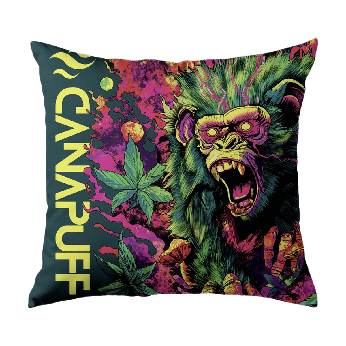 Canapuff Pillow – Jungle Monkey