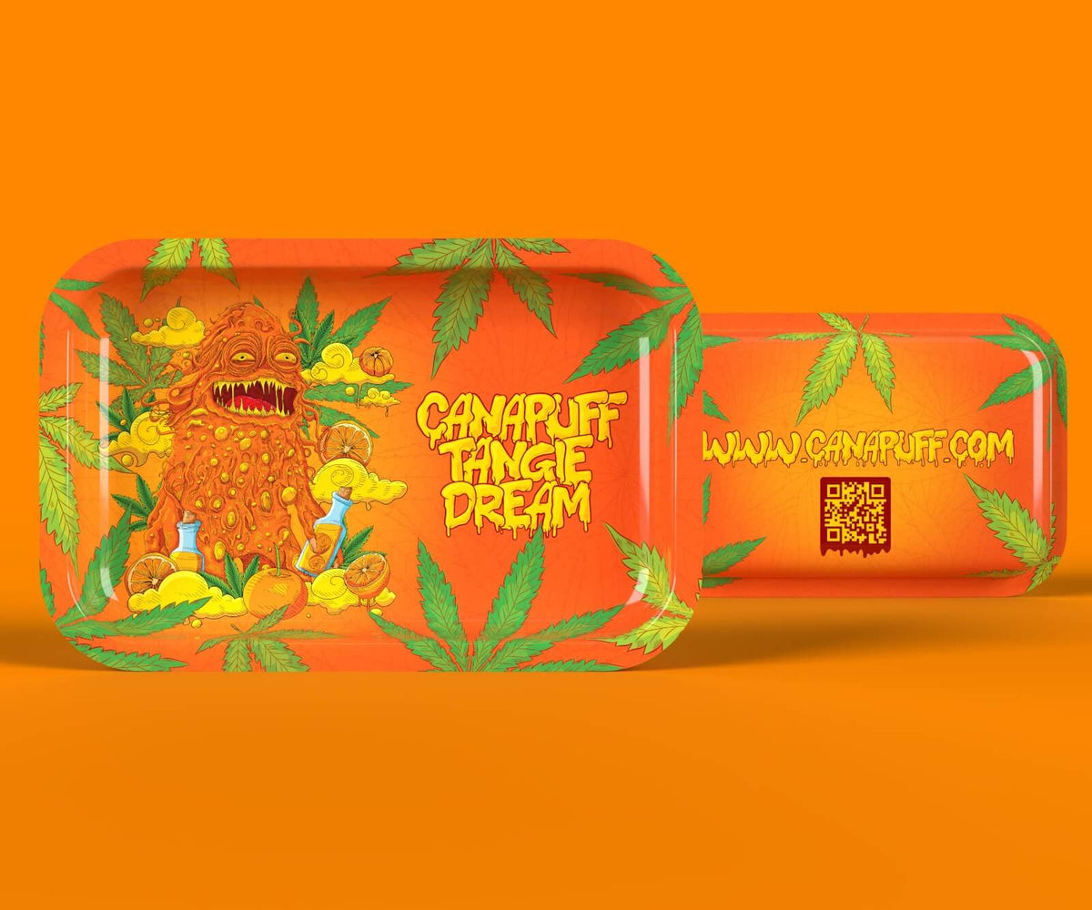 Canapuff Tangie Dream rolling tray, miniformaat