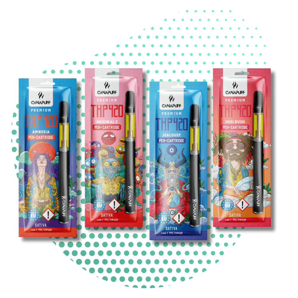 Voordelen van THP420 Cartridges Canapuff